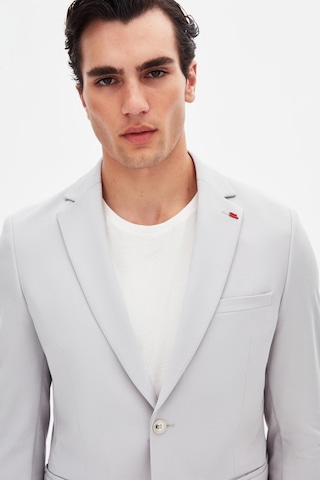 Twn Slim Fit Gri Düz Takim Elbise 4ec05e301545m 301