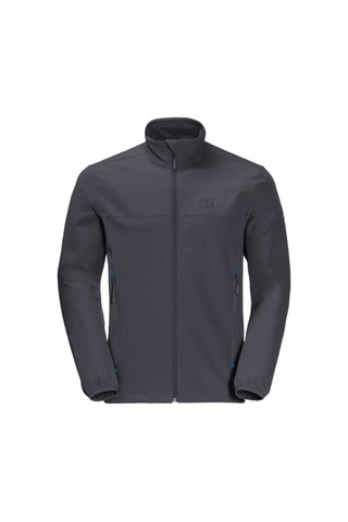 Jack Wolfskin Erkek Koyu Gri Softshell & Polar Koyu Gri Koyu Gri