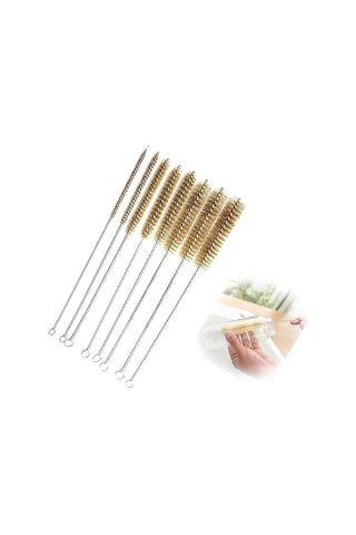 25mm Tel Saplı Pirinç Fırça 1 Adet