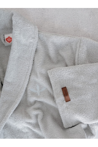 Cotton Box Wellness Bornoz Stone Gri S/m Gri