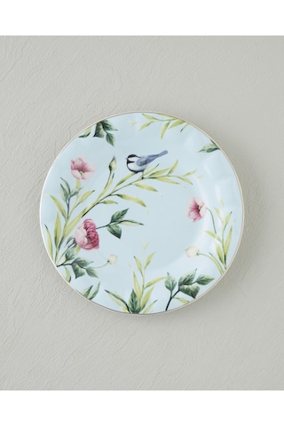 English Home Vanilla New Bone China Pasta Tabağı 20 Cm Açık Mavi