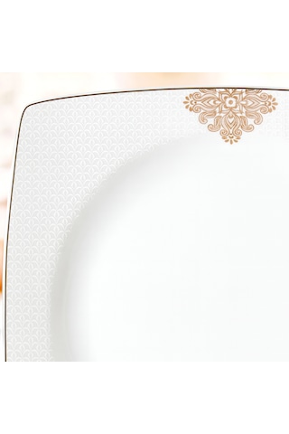 Remetta 55parça Yemek Takımı Beyaz/gold