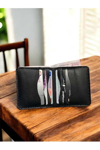Parla Leather Elegand Kişiye Özel Hakiki Gerçek Deri Minimal Erkek Cüzdan SİYAH Parla Leather Elegand Kişiye Özel Hakiki Gerçek Deri Minimal Erkek Cüzdan SİYAH