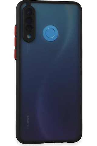 Newface Huawei P30 Lite Kılıf Montreal Silikon Kapak Semeglbl - 58 - Siyah Sıyah