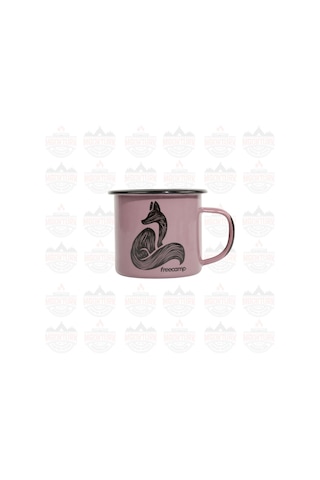 Freecamp Campers Emaye Mug 350ml Lila Bej