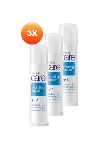 Avon Care Nemlendirici Dudak Balmı 3'lü