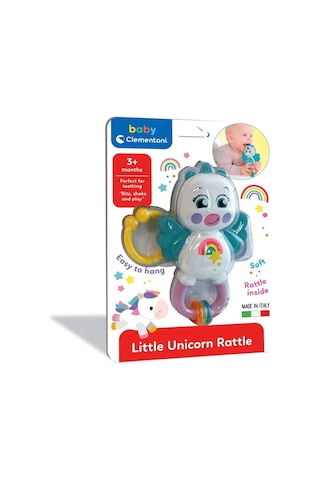Baby Clementoni Sevimli Unicorn Çıngırak 17778 Çok Renkli