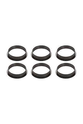 Silikomart Kit Tarte Ring Round 80 Mm Kek Kalıbı