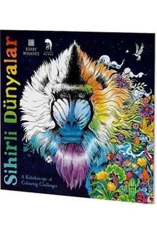 Sihirli Dünyalar - Yetişkinler İçin Boyama Kitabı - Kerby Rosanes - Romos