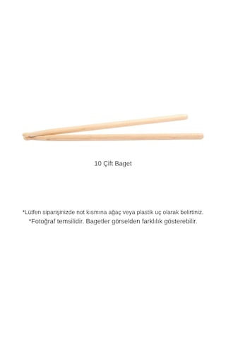 Vic Firth P10pr 10 Çift Baget Paketi Toplu Paket - Ekonomik - Stüdyolar İçin