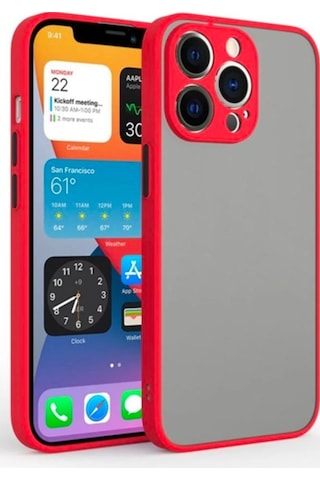 Apple Uyumlu iPhone 12 Pro Max 6.7Inç Kamera Korumali Premium Silikon Kilif 246622709 - Renk / Lacivert