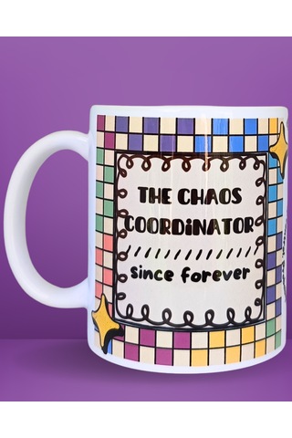 The Chaos Coordinator Tasarım Renkli Motivasyon Kupası Çok Renkli The Chaos Coordinator Tasarım Renkli Motivasyon Kupası Çok Renkli