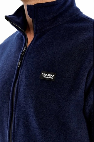 Champp Tam Fermuarlı Unisex Polar Lacivert