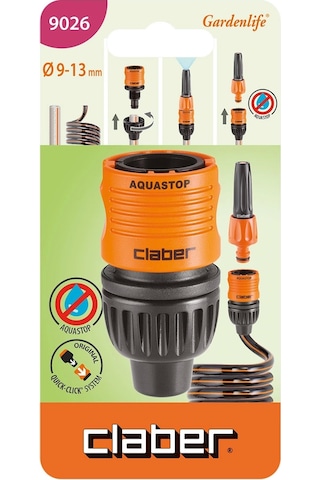 Hortum Bağlantı Aparatı 9-13mm Claber 9026 11