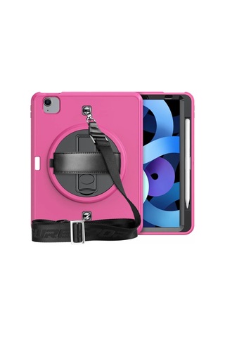 Apple İpad Uyumlu Pro 11 2020 Kılıf Strap-c Otterbox Tablet Kapak - Pembe Diğer