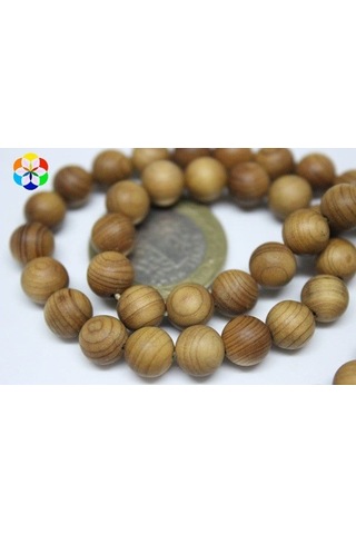 Sandal Ağacı YARIM Dizi 8mm (18cm uzunluğundadır)