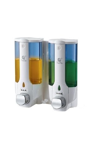 Xinda Zyq138sb Sıvı Sabun Ve Şampuan Dispenseri 2'li Beyaz 380 Ml