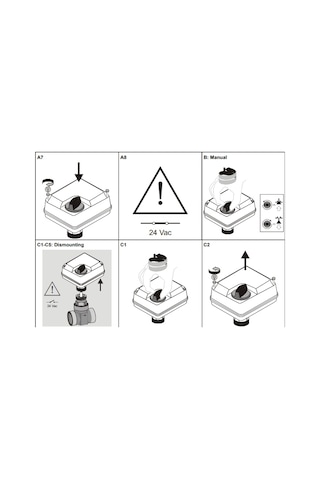 Honeywell Ml7430E1005 Oransal Vana Motoru Ml7430E/Ml7435E