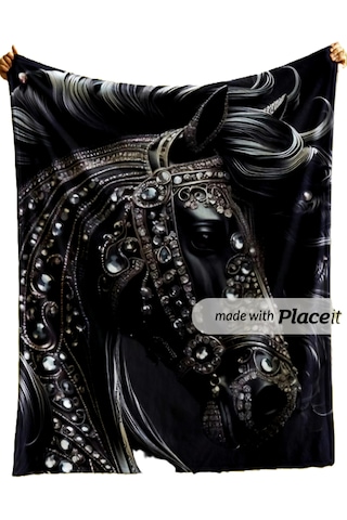 80x150 Cm Banyo&plaj&spor Havlusu Hızlı Kuruma Mikrofiber Syh At