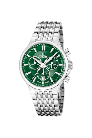 Festına Swıss F20093/3 Chrono Erkek Kol Saati Altın