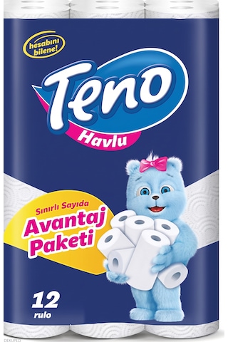 Teno Kağıt Havlu Avantaj Seti 12'li