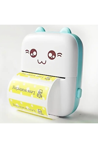 Taşınabilir Yazıcı, Mini Cep Kablosuz Termal Yazıcı Android İos Akıllı Telefonlar İçin Uygun, Bt Mürekkepsiz Baskı, Etiketler, Fişler, Fotoğraflar, Notlar, Öğrenme 5284 01