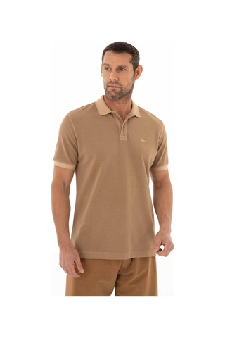 AR-MA Arma Erkek Regular Fit Parça Boyama Polo Yaka T-shirt 001