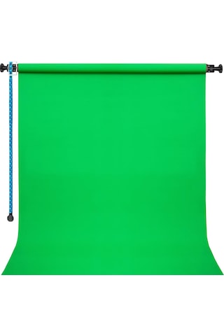 Gdx Sabit Kağıt Sonsuz Stüdyo Fon Perde Green/yeşil 2.70x11 Mt
