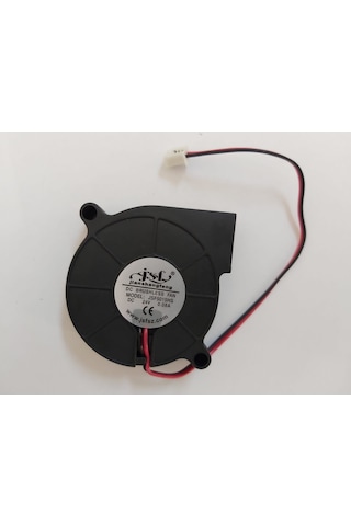 Salyangoz 3D Yazıcı Fan 24V 2 Kablo 50 x 50 x 15Mm
