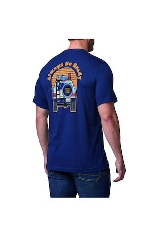 5.11 Overlander Sunset Ss Tee Lacıvert Tısort Mavi