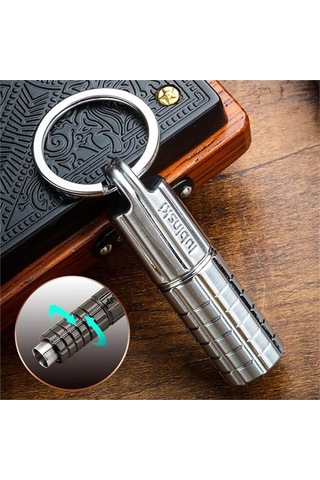 Lubinski New Silindir Puro Delici Anahtarlık Silver Yja40005