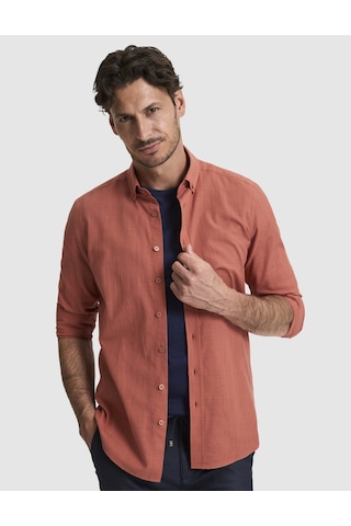 Pierre Cardin Erkek Kiremit Gömlek Desenli 50325355-vr031