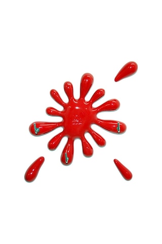 Antartidee Leke Tasarımlı Askılık / Stain Hanger Kırmızı