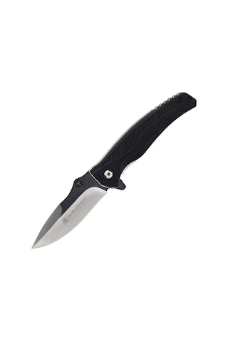 Smith Wesson Extreme Ops Two-tone Drop Point Kamp Çakı 1205905 Siyah