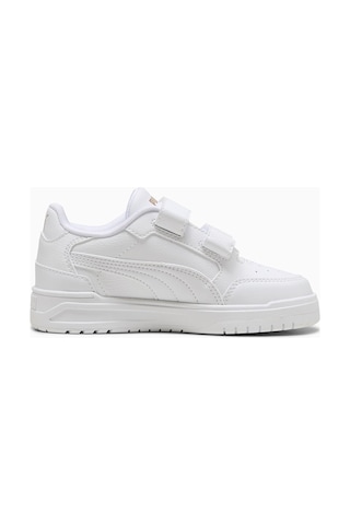 Puma Shuffle Downtown Lo V Çocuk Beyaz Sneaker Beyaz