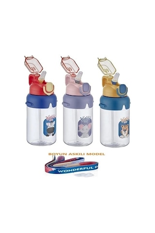 Vagon Matara Suluk Policarbon 650 Ml Vgn2266 Kırmızı Lacivert