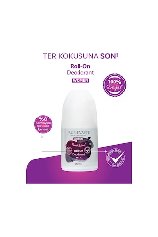 Jaune Vaste Pure & Natural Doğal Kadın Roll-On Deodorant 75 ML