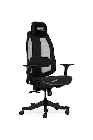 Hawk Gaming Chair Nova Serisi Fileli Oyuncu Koltuğu Siyah