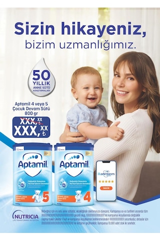 Aptamil 4 Numara 800 G 3'lü Avantaj Paketi
