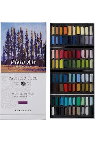 Sennelier Soft Pastel Boya Seti - 80'Li - Yarım Boy