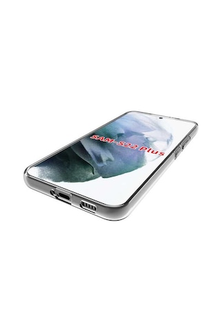 Goocamp Galaxy Uyumlu S22 Plus Kılıf Süper Silikon Kapak - Renksiz Renksiz