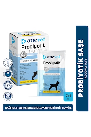 Onevet Probiyotik Saşe 7x1 Gr Köpek
