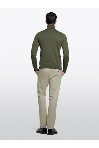 Sisley Slim Fit Vintage Efekt Chino Pantolon Erkek Bej Pantolon - 325a4dm6sf02y