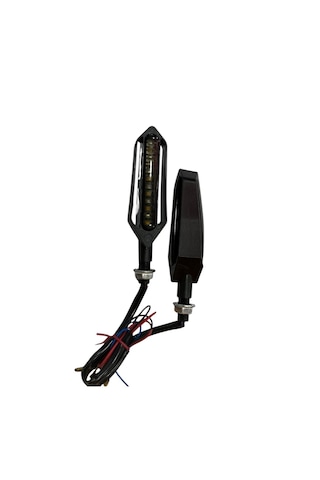 Universal Motosiklet Kayarlı Sinyal Sarı Renk