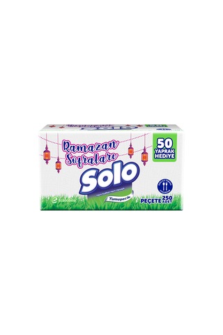 Solo 9'lu Peçete Ramazan Özel