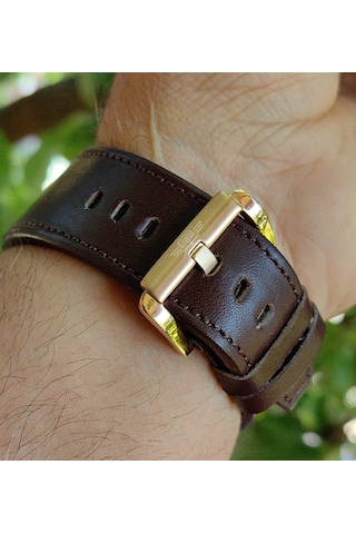G-force Js15 Orjinal Miyota Mekanizma Rosegold Kahve Erkek Kronograf Kol Saati Lüks Kutulu Rose Gold