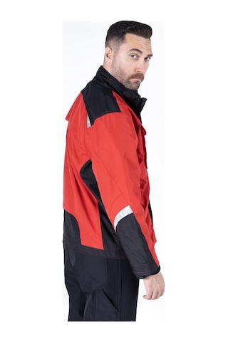 3'ü Bir Arada Mont Kırmızı - Siyah