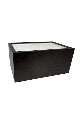 Mimoza Ahşap Masaüstü Yatay Peçetelik Venge 24 Adet