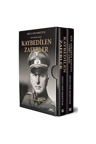 Kaybedilen Zaferler - Bir Askerin Hayatı - 2 Kitap Takım - Kutulu - Erich Von Manstein - Kastaş Yayınları