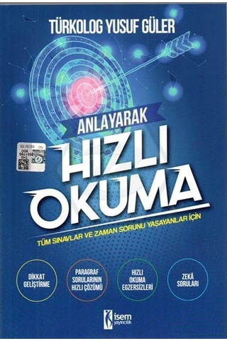 Anlayarak Hızlı Okuma - Tüm Sınavlar ve Zaman Sorunu Yaşayanlar İ
